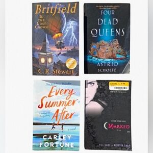 4 Young Adult Novels: ACTION/THRILLER/ROMANCE/FANTASY